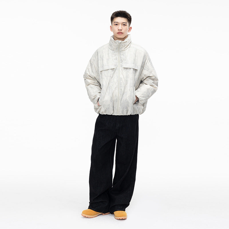 Casual Loose Jacket for Men,  Hooded Outerwear, Winter Coat